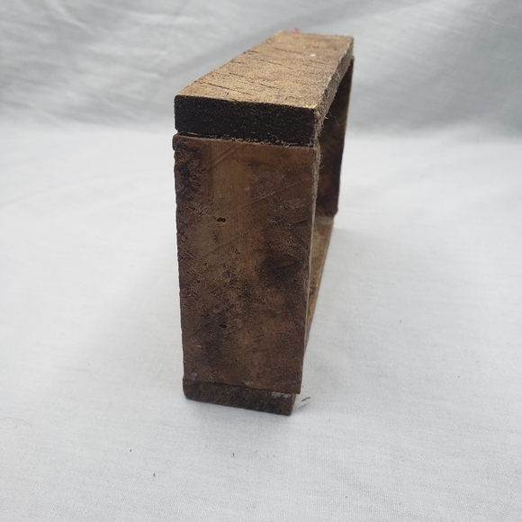 Cottage Handcrafted Wood Doll Sized Chair and Farm Fresh Egg Sign Shadowbox - Picture 8 of 9